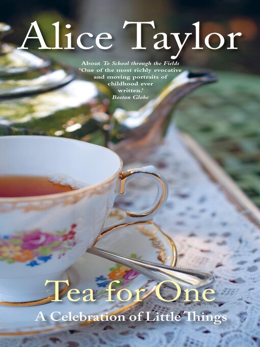 Title details for Tea for One by Alice Taylor - Wait list